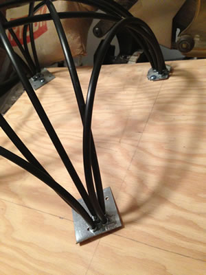 Quonset Dome scale model